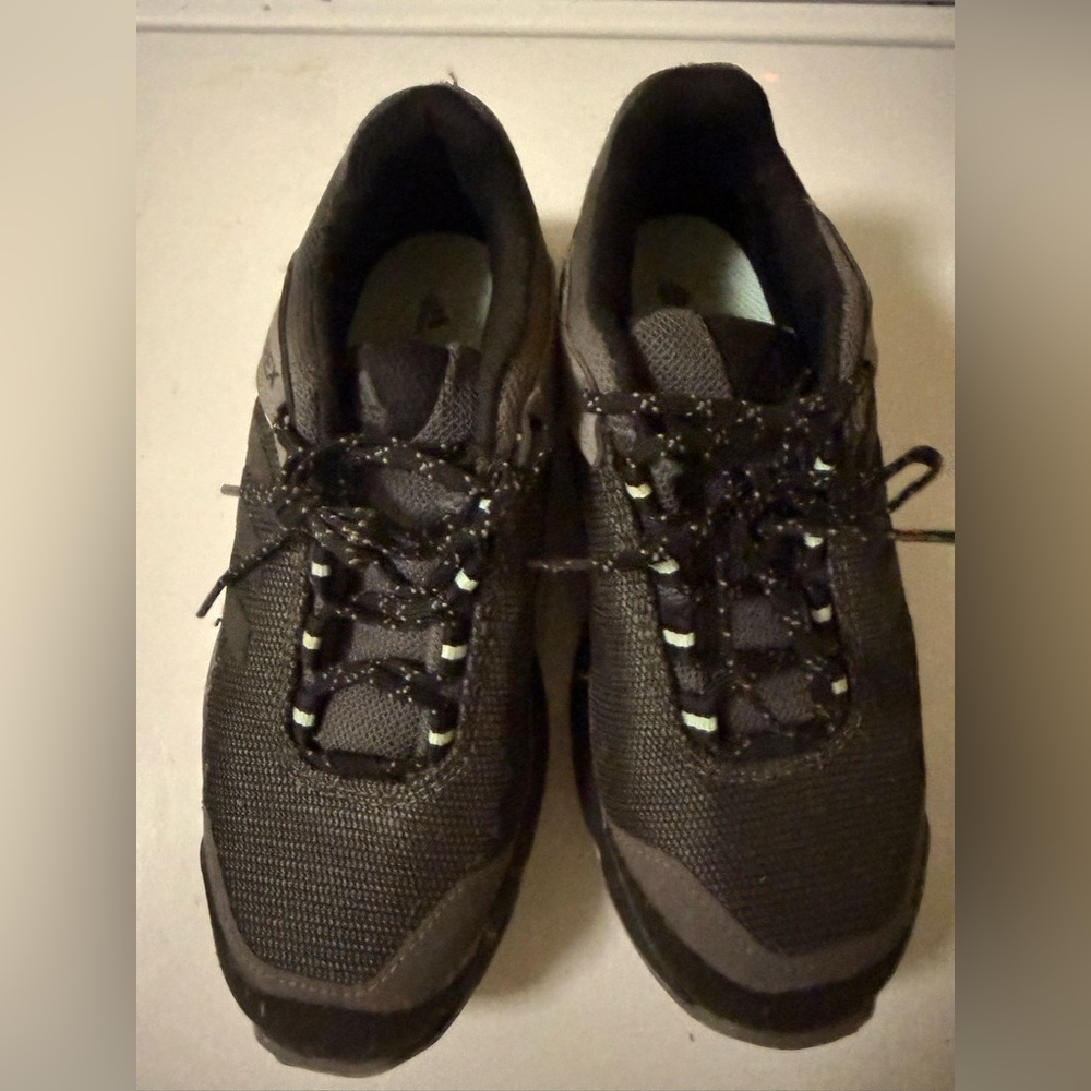 adidas Black Hiking Athletic Shoes
